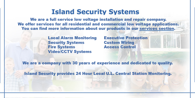 Welcome to Island Security Systems